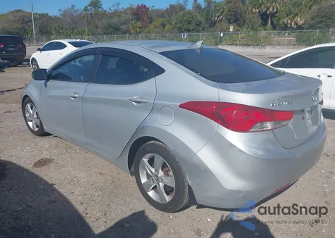 2012 Hyundai Elantra Gls (Ulsan Plant) from USA, damaged, VIN KMHDH4AE8CU183023